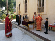 قداس احتفالي بمناسبة عيد الميلاد المجيد في كنيسةالقديس جوارجيوس بيافا